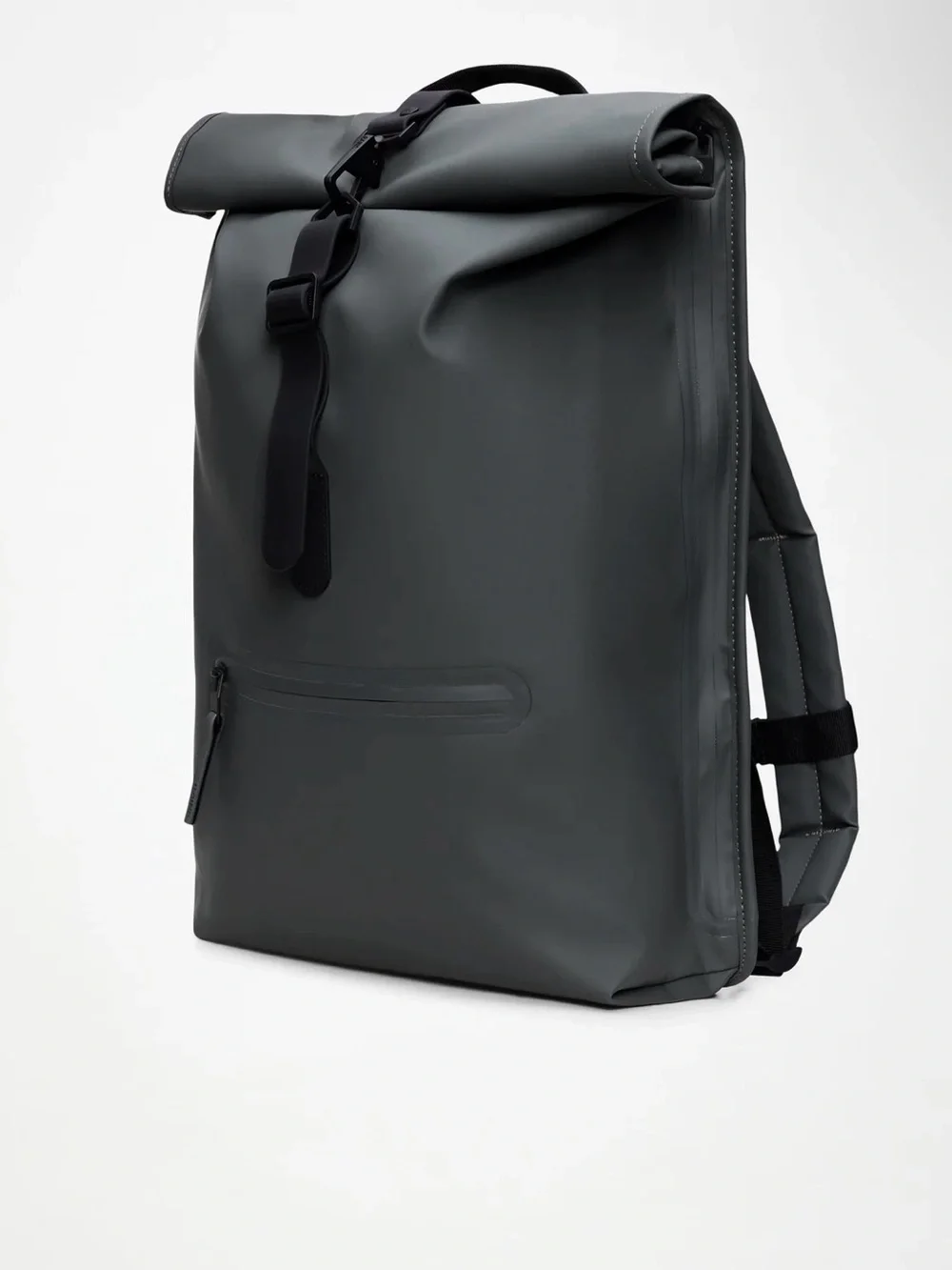 RAINS Rolltop Rucksack / black / waterproof / *BRAND NEW*